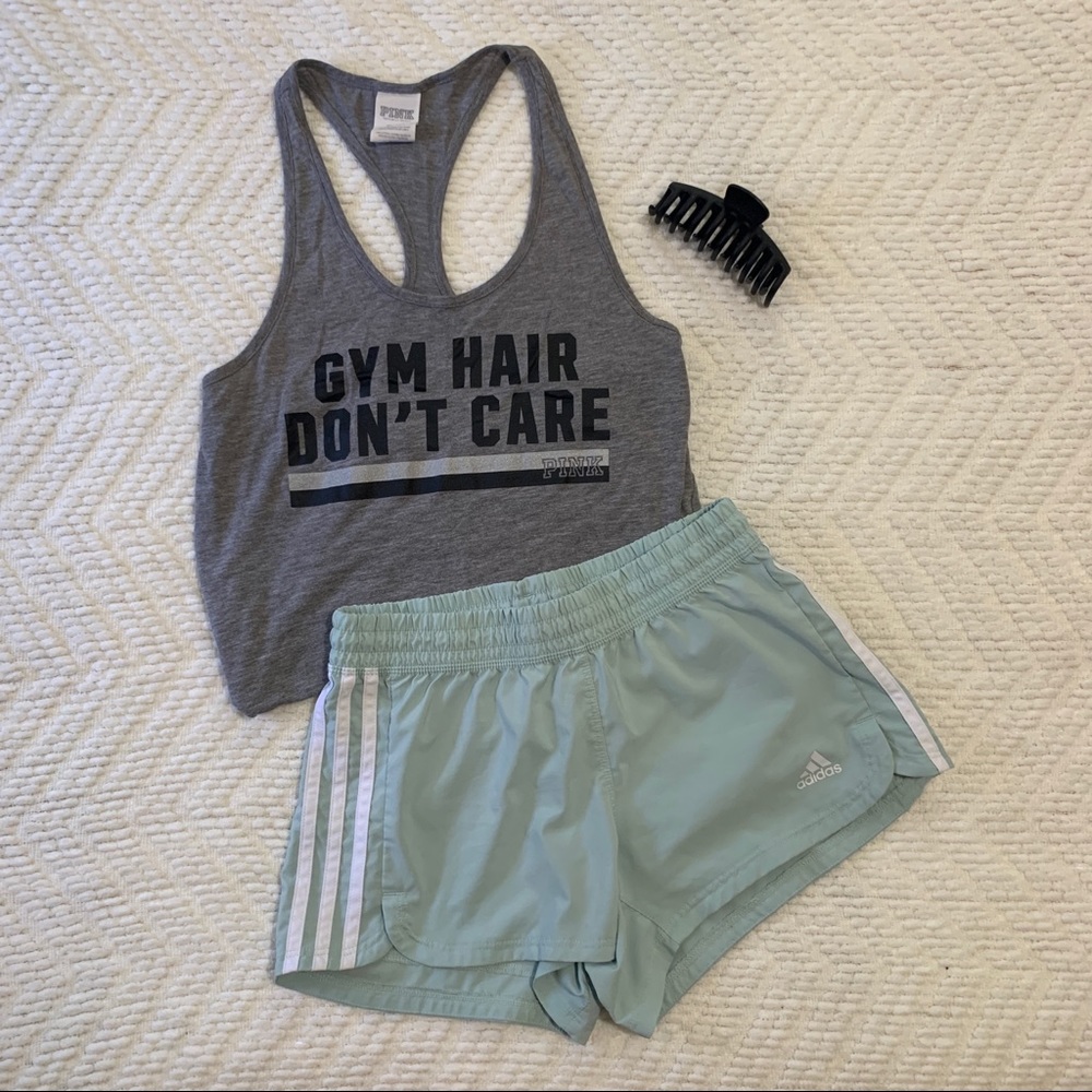 Gray VS PINK Workout Tank